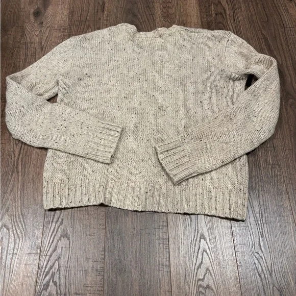 Element Beige Sweater with Red and Black Pattern - Picture 2 of 4